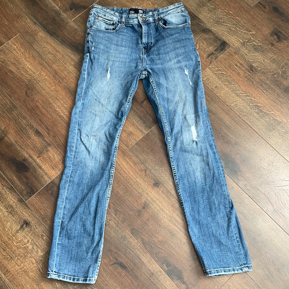 RSQ London Skinny Jeans Distressed